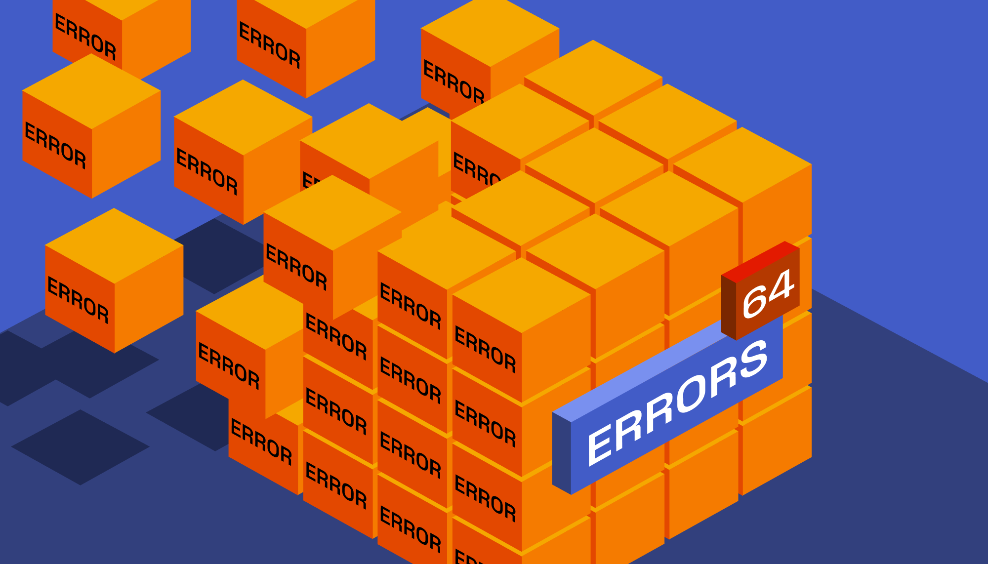 Cover image showing log deduplication concept